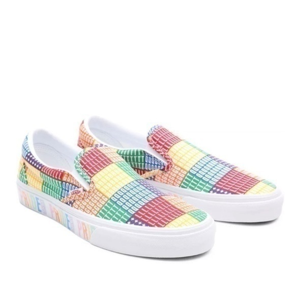 NEW Vans Pride Classic Slip-On Shoes Size 9 - Picture 6 of 7